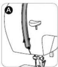 SINGER Simple 2263 - Threading the Upper Thread - 8