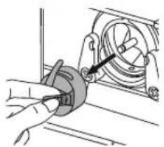 SINGER Simple 2263 - Winding the Bobbin - 10