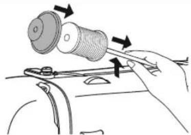 SINGER Simple 2263 - Devanando la Bobina - 1