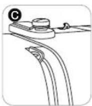 SINGER Simple 2263 - Threading the Upper Thread - 4