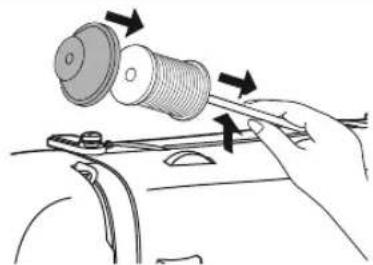 SINGER Simple 2263 - Winding the Bobbin - 1