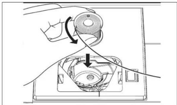 SINGER Future Quartet SEQS-6000 - INSERTING THE BOBBIN - 1