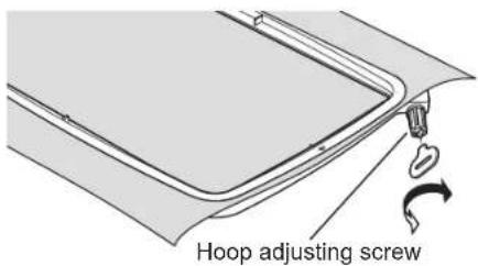 SINGER Future Quartet SEQS-6000 - SECURING FABRIC IN EMBROIDERY HOOP - 2