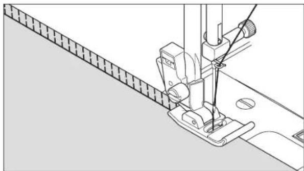 SINGER Future Quartet SEQS-6000 - SLANT OVEREDGE STITCH - 1