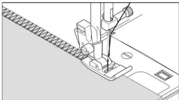 SINGER Future Quartet SEQS-6000 - OVEREDGE STITCH - 2