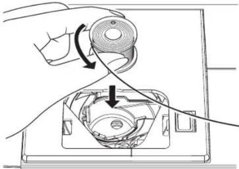 SINGER Future Quartet SEQS-6000 - THREADING THE BOBBIN THREAD - 4