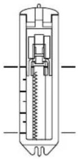 TOYOTA JSPB15 - Alignez la ligne séparatrice du pied-de-biche pour boutonnière la plus proche de vous sur la ligne guide et abaissez le pied-de-biche jusqu'à la ligne de départ de la couture sur le tissu. - 3