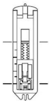 TOYOTA JSPB15 - Alignez la ligne séparatrice du pied-de-biche pour boutonnière la plus proche de vous sur la ligne guide et abaissez le pied-de-biche jusqu'à la ligne de départ de la couture sur le tissu. - 9