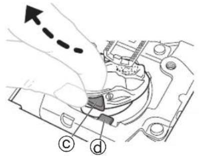 TOYOTA JSPB15 - Enlevez le pied-de-biche et l'aiguille. - 3