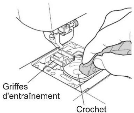 Griffes d'entraînement Crochet