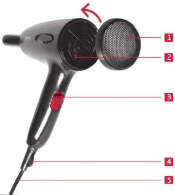 Koenic KHD150 - Kalluftsfunktion - 5