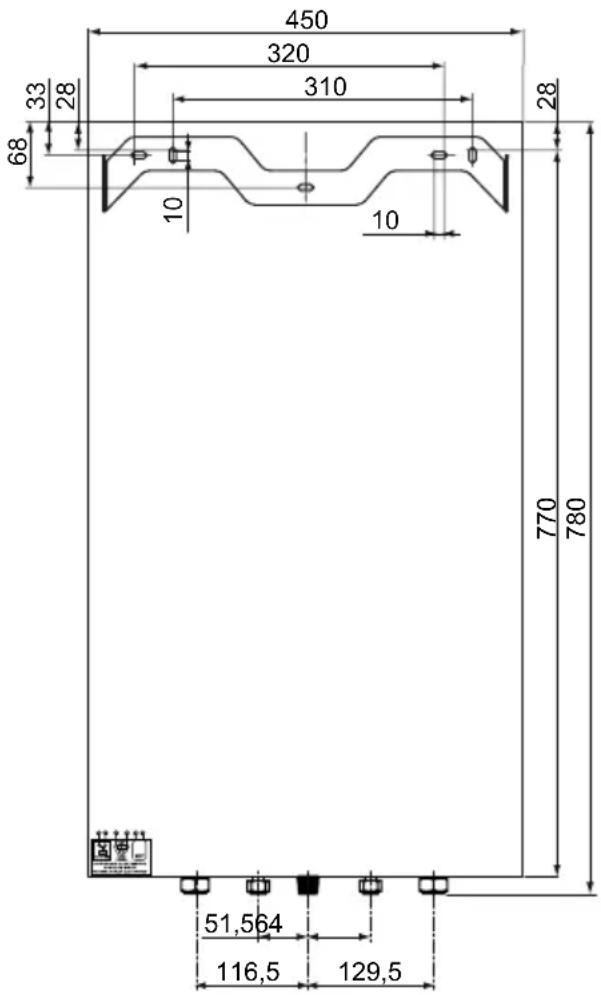 BULEX F 29 E - Fixation au mur - 1