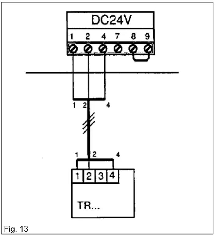 DC24V 1 2 4 7 8 9 1 2 4 1 2 4 1 2 3 4 TR... Fig. 13
