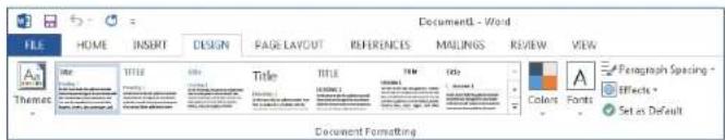 MICROSOFT Word 2013 - What's new on the ribbon - 1