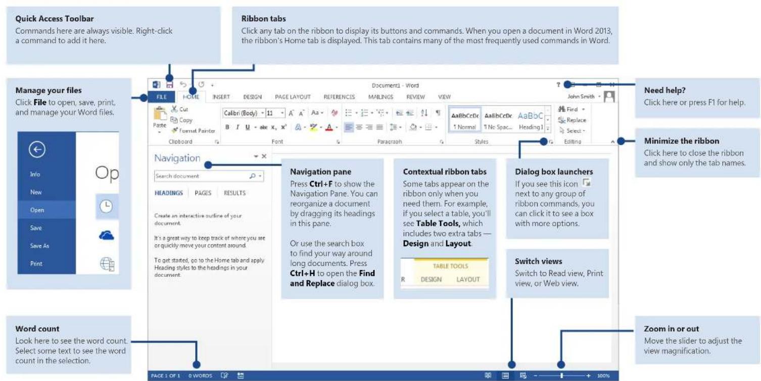 MICROSOFT Word 2013 - 1