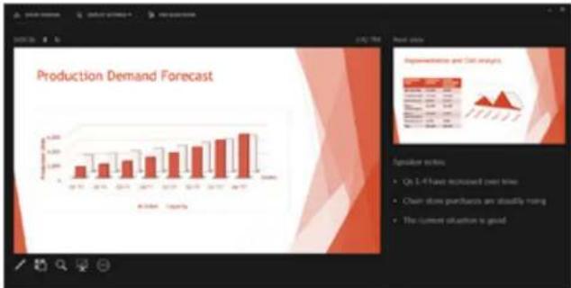 MICROSOFT PowerPoint 2013 - Presenter View setup is automatic - 1