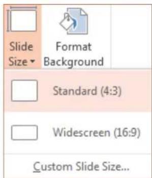 MICROSOFT PowerPoint 2013 - New default slide size - 1