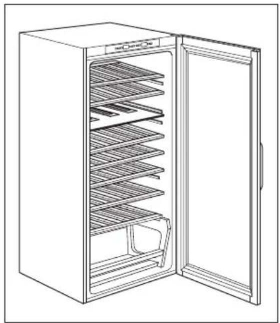 AEG SWD81800L0 - Ripiani della cantinetta frigo - 1
