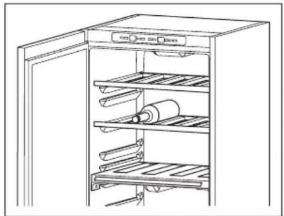 AEG SWD81800L0 - Weinkühlschrank-Flaschenhalter - 1
