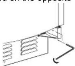 VESTFROST CVKS 670 - Change of hinge side - 5