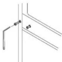 VESTFROST CVKS 670 - Changement de cote des charnieres - 4