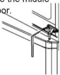 VESTFROST CVKS 670 - Change of hinge side - 2