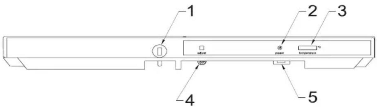 VESTFROST VKG 571 - Kontrollpanel - 1