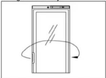 VESTFROST VKG 571 - Reversing the door - 8