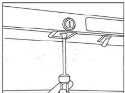 VESTFROST VKG 511 - Reversing the door. - 1