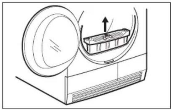 AEG Lavatherm T65370AH3 - Reinigen des Hauptfilters - 2