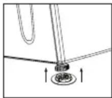 BLOMBERG TKF 7330 - Füße einstellen - 1