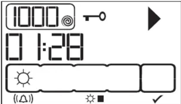 BLOMBERG TKF 8439 - Affichage du temps - 1