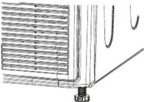 BLOMBERG TKF 8439 - Voetjes verstellen - 1