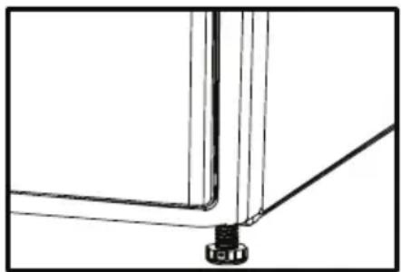 BLOMBERG TKF 8451 AGC 50 - Jalkojen säätäminen - 1