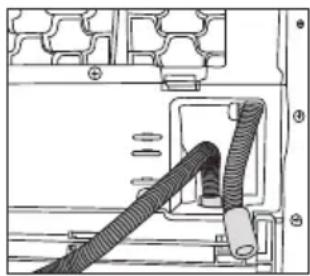 GRUNDIG GTN 37110 G - Connecting to the drain - 2
