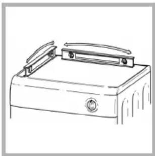 HOTPOINT TVF 751 - Caler votre sèche-linge - 1