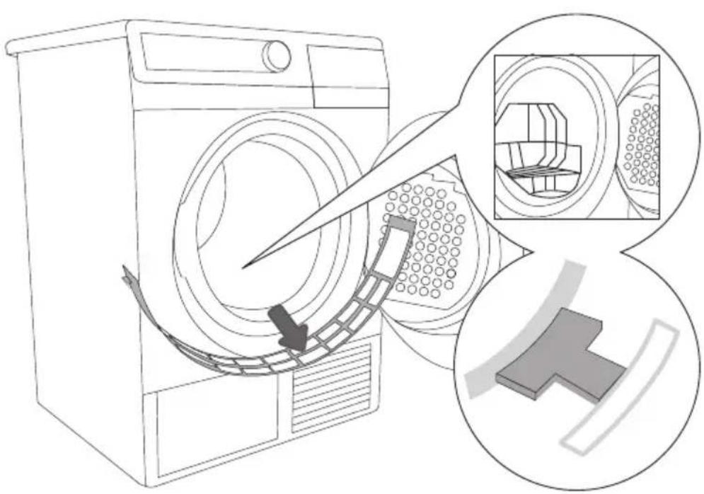 Pelgrim PWD120 - SÉCHAGE DANS LE PANIER (UNIQUEMENT SUR CERTAINS MODÈLES) - 2