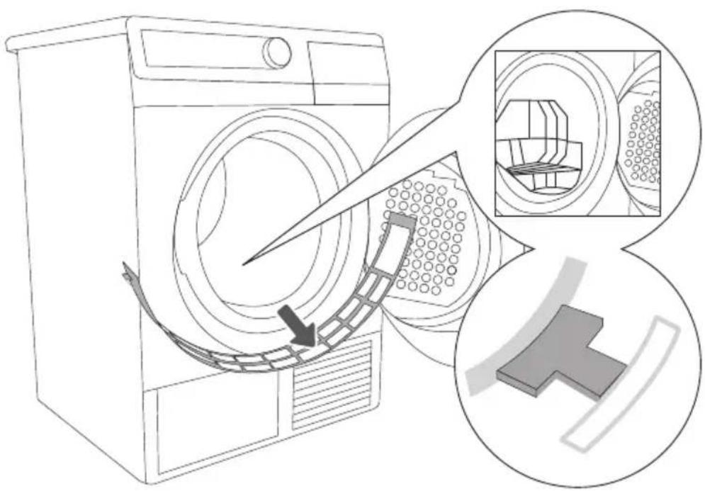 Pelgrim PWD111 - SÉCHAGE DANS LE PANIER (UNIQUEMENT SUR CERTAINS MODÈLES) - 2