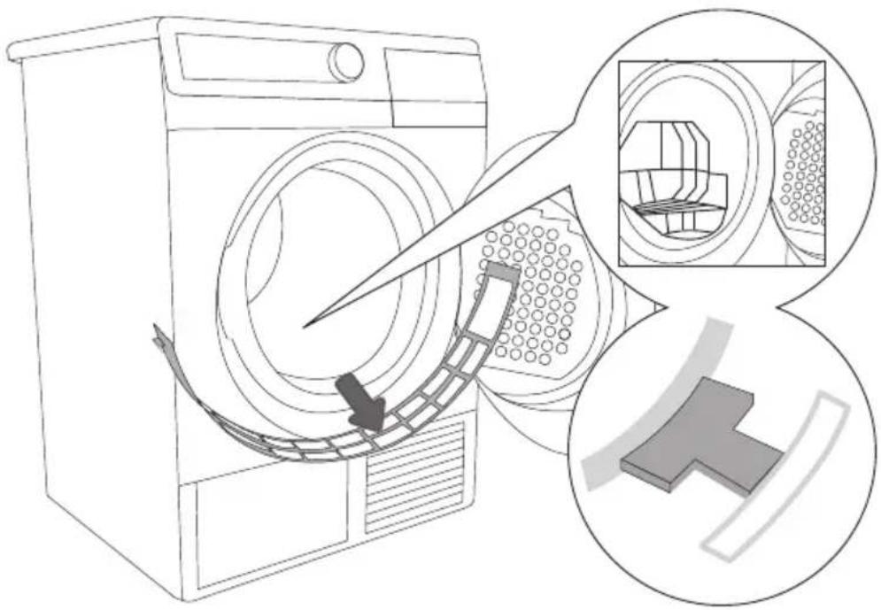 Pelgrim PWD121 - SÉCHAGE DANS LE PANIER (UNIQUEMENT SUR CERTAINS MODÈLES) - 2
