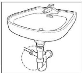 SAMSUNG SDC35701 - Raccordement du tuyau direct - 3