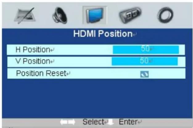 WHIRLPOOL Atlanta - HDMI menu operation - 2
