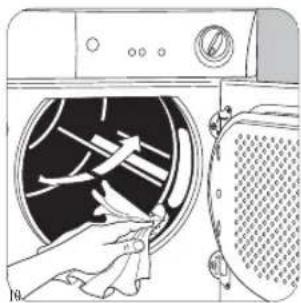 ZANUSSI ZTE 170 - De deur schoonmaken - 2