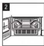 ZANUSSI ZTEB 285 - Vidange du bac d'eau de condensation - 4