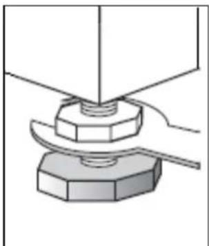 BAUMATIC BWR1206 - Positioning and levelling the appliance - 4