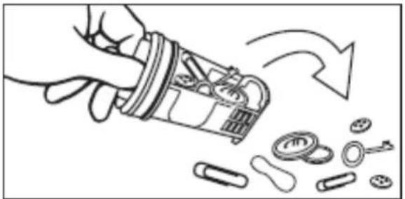 BAUMATIC BWR1206 - Cleaning the drain pump filter - 6