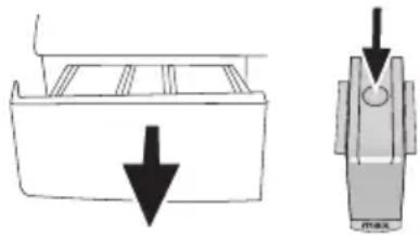 BEKO WMD 57122 - Depósito de detergente - 1