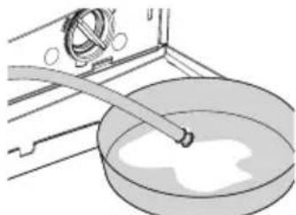 BEKO WMD 57122 - Drenado de remanentes de agua y limpieza del filtro de la bomba - 2