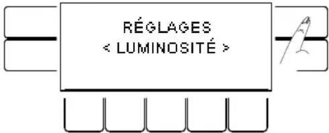 BLOMBERG WMF 8649 WZE60 - Modifier le réglage de la luminosité de l'écran - 1