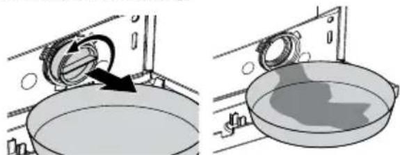 BLOMBERG WMF 8649 WZE60 - Resterend water wegpompen en de pompfilter reinigen - 6