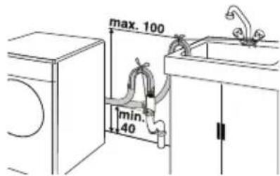 BLOMBERG WMF 8649 WZE60 - Raccordement du conduit d'évacuation - 2